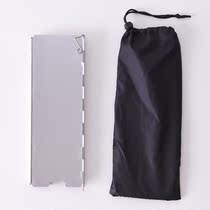 Gas stove multi-purpose stove gas stove super large barrier windshield folding screen windshield extended outdoor enclosure