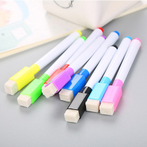Refrigerator sticker message board whiteboard pen with magnetic writing clear good wipe red black blue wipe no trace can be adsorbed