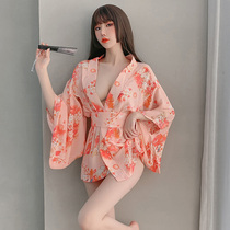 Large size lingerie sexy lingerie pajamas teasing passion suit uniform temptation flirting clothes free from female kimono