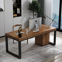 Nordic simple modern solid wood desk office computer desk meeting table home writing desk study desk