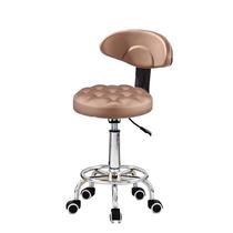 Pulley stool bar chair bar stool bar table chair rotating lifting beauty stool chair home swivel chair round stool with backrest