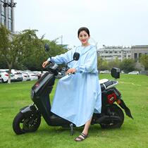 Hiking with sleeves large space raincoat transparent PVC material widening thickened raincoat factory straight for wholesale