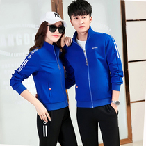 Jordan Noo Fashion Casual Couple Long Sleeve Sports Suit Mens Group Spring Autumn Han Edition Big Code Jacket Three Sets Women