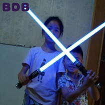 Metal Star Wars Lightsaber force laser sword playing light color childrens luminous sword toy cosplay props