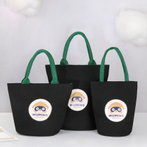 Japanese cartoon lunch box bag Portable Primary School students cute with rice bag hand carrying childrens dinner bag to work Fashion Lunch bag