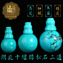 Natural raw mine green pine stone tee Buddha head split text Play King Kong Star Moon Bodhi Moon Bodice Accessories handstring accessories Grand full