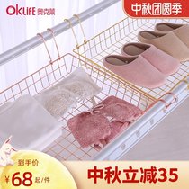 Oakley clothes basket multi-layer sweater drying socks rack Sun underwear stainless steel drying clothes net bag tile drying rack