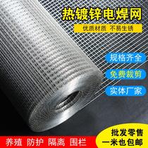 Barbed wire fence breeding steel wire protection rodent-proof mesh small hole welded wire mesh wire mesh outdoor grid grid encryption