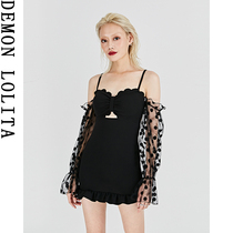 Swimsuit Women summer 2021 new belly thin black hot spring Siamese sexy winter Conservative holiday swimsuit