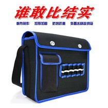 German import Canvas Kit Thicken Wear tile Contained Bag Worksite Woodworking Repair Lao Black Polygong