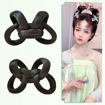 Costume Hanfu wig Female daily novice Lazy bun Full hair Butterfly Dream bun bendable flying fairy hair bag