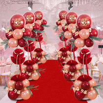New House Wedding House Arrangement Suit Ground Floating Balloon Wedding Road Leading Engagement Decoration Post Wedding Wedding Wedding Wedding Wedding