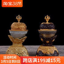 Buddhist instruments offering pure copper Toba bowl Gabara for the Buddha