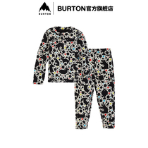 BURTON BURTON Official Toddler Underwear base shirt Ski Long Sleeve Warm 132141