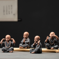 Zhengjiu Yujiu Yu Tea Petty Parts Four Not Small Monk Tea Accessories Boutique Ceramic Tea Play Tea Accessories
