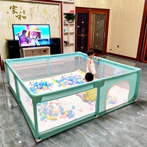 Crawling mat baby plus fence baby climbing mat with fence infant guardrail integrated living room playing small space