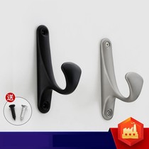 Nordic minimalist clothes coat hook single entry wall wall decoration shoe cabinet wardrobe adhesive hook