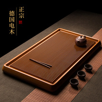 New bakelite tea pan De national high-end tea set tray simple office tea table electric bakelite tea sea modern