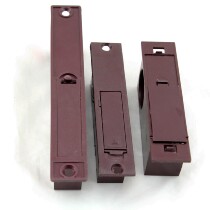 Old-fashioned security door doorbell home Panpan anti-theft doorbell Buyang beautiful heart door side invisible plastic doorbell line button