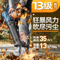Charging blower Lithium electric high-power hair dryer industrial wireless powerful soot blowing snow blowing car ash dust collector