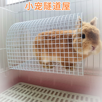 Pet air tunnel House rabbit chincho guinea pig rest nest tunnel fixed passage arched round toy