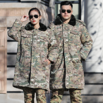 2021 Winter Army cotton coat men Garnter thickened Security cotton clothes Grand coat Female windproof and waterproof warm for training and cold