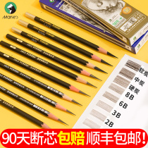 Marley pencil sketch painting carbon pen Beginner sketching 2h4b6b8b14b Carbon pen soft medium hard drawing 2 ratio art supplies Horse power brand 12b painting set hb art students special tools
