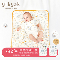  yikyak baby cotton four seasons waterproof and breathable washable double-sided isolation pad mattress
