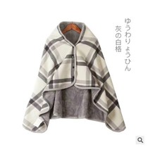 Office students nap shawl blanket thick coral velvet sofa winter lazy blanket quilt cloak cloak