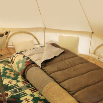 HOMFUL Haofeng Outdoor Camping Sleeping Bag Adult Four Seasons Universal Envelope Adult Single Indoor Winter Thickened