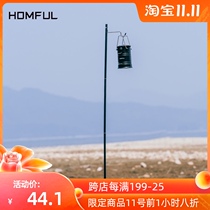 HOMFUL Haofeng outdoor camping light pole portable camping light aluminum alloy foldable lighting stand