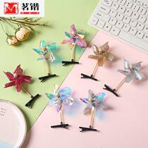 Outdoor Tours Small Toys Children Wind Selling Car Hair Clip Cute Kale Wind Stall Caravan Hair Windmills Accessories Windmills