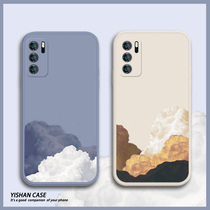 Huawei p50pro phone case ins cloud mate40e any model nova7 couple mate30 honor 60pro suitable for 8se9 personality p40p30p20 silicone soft magic4 niche