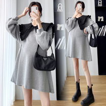 Maternity Spring Suit Fashion 2022 New Jacket Dress Spring and Autumn Small Two-Piece Set
