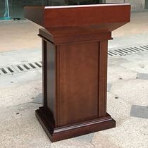 Solid wood podium teacher desk shopping guide desk reception desk teacher modern platform desk classroom school Welcome Desk