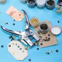 Air eye pliers metal ring puncher single hole tag rivet pliers manual binding machine punch multi-function