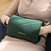 Hot water bag rechargeable explosion-proof hand warmer treasure cute waist warm treasure cartoon plush warm quilt removable electric water bag