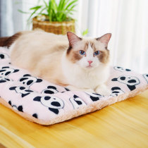 Kitty Mat Pet Ground Mat Cat Blanket Pet Sleeping Mat Autumn Winter Cotton Cushion Teddy Nest Cushion Sleeping With Big Dog Mat