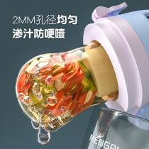 Baby bite music eat fruit complementary food artifact baby pacifier grinding stick fruit and vegetable juice bite bag gum