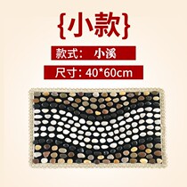 Cobblestone plantar massage cushion reflexology foot massage Acupoint Foot Therapy Walking Blanket Raindstone Footbed Stones finger 1220d