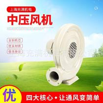 Iron shell medium pressure blower centrifugal stove blower boiler blower laser engraving dust-collecting wood blower