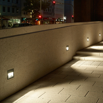 Ground Lamp LED Recessed Wall Lamp Villa Outdoor Waterproof Landscape Courtyard Lamp Wall Corner Lamp Stair Step Light
