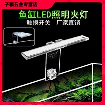 Bright fish tank light led aquatic grass clip lantern grass cylinder aquarium bracket light turtle tank small mini energy-saving lighting