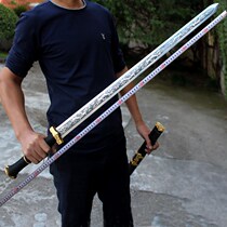 Xu Longquan City Manganese Steel Eight-faced Han Sword Long Sword Ancient Sword Sword Knife Sword Knives