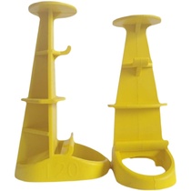 Plate thickness controller new concrete nail-free thickness gauge construction site plastic thickness gauge height control device