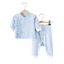 Newborn Baby Boy Spring Autumn Season Pure Cotton Monk Clothes Just Born Newborn Baby Winter Style Underwear Split Suit