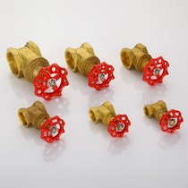 Thickened brass gate valve threaded tap water switch thread hose valve 4 minutes 6 minutes 1 inch 1 2 inch