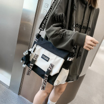 Day Ensemble Slanted Satchel Pins Ultra Fire Single Shoulder Bag Art Sails Buns Bag Original Juku Mens And Womens Book Poor Satchel Satchel Trend