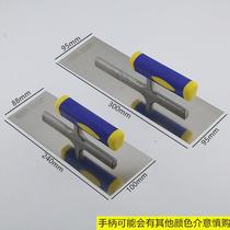 Plastic handle stainless steel nailess trowel putty knife diatom mud base Light receiving knife plastering knife