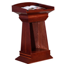Lectern Solid wood welcome table Paint veneer lectern Classroom training host table Custom lectern